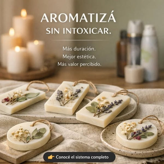 Placas Aromáticas Artesanales  Hechos a Mano con Amor✨